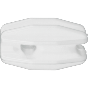 Isolator Eindspanner Wit - ZoneGuard