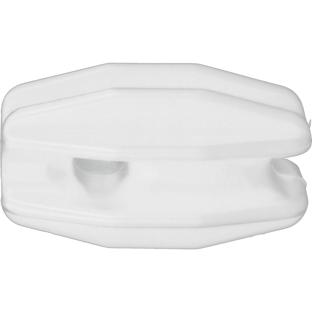 Isolator Eindspanner Wit - ZoneGuard