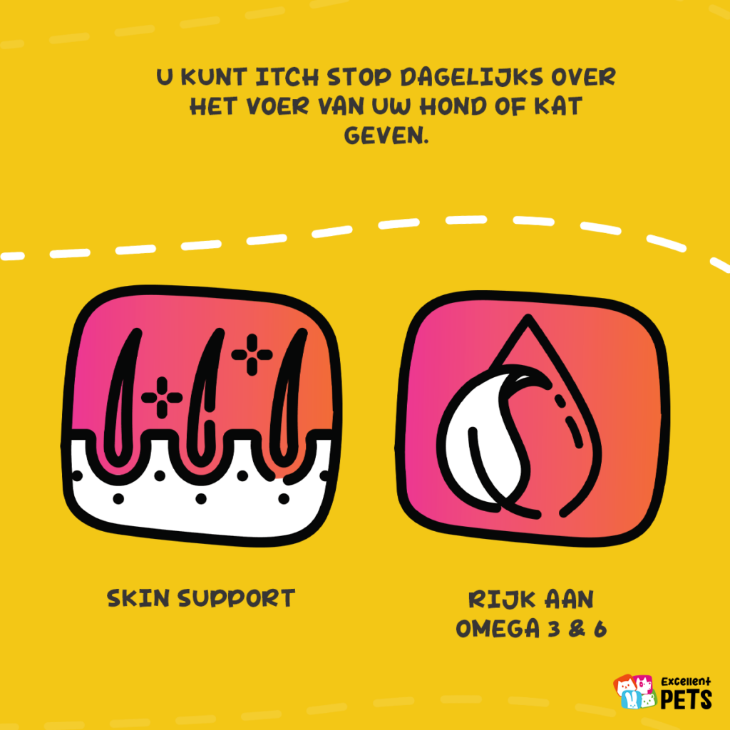 Excellent Pets Itch Stop Feed 250 ml - Huid- en vachtverzorging voor honden en katten - afbeelding 6