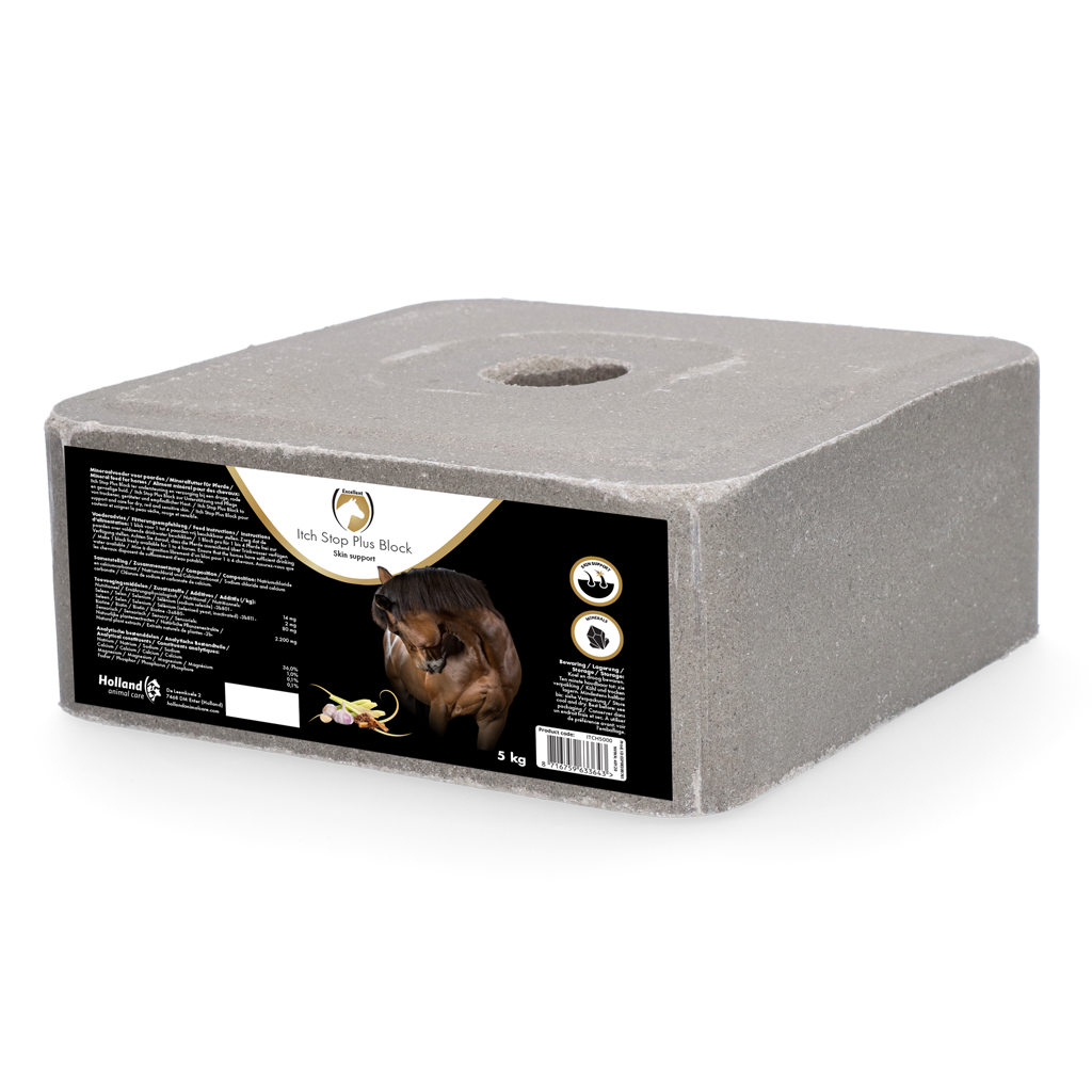 Excellent Horse Itch Stop Plus Block 5 kg - Mineralenliksteen voor Paarden