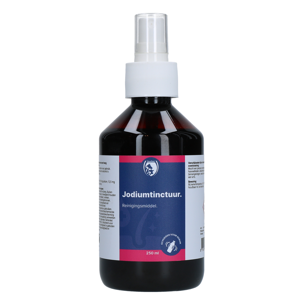 Jodiumtinctuur 1% (10 mg/ml) & 70% Alcohol 250 ml