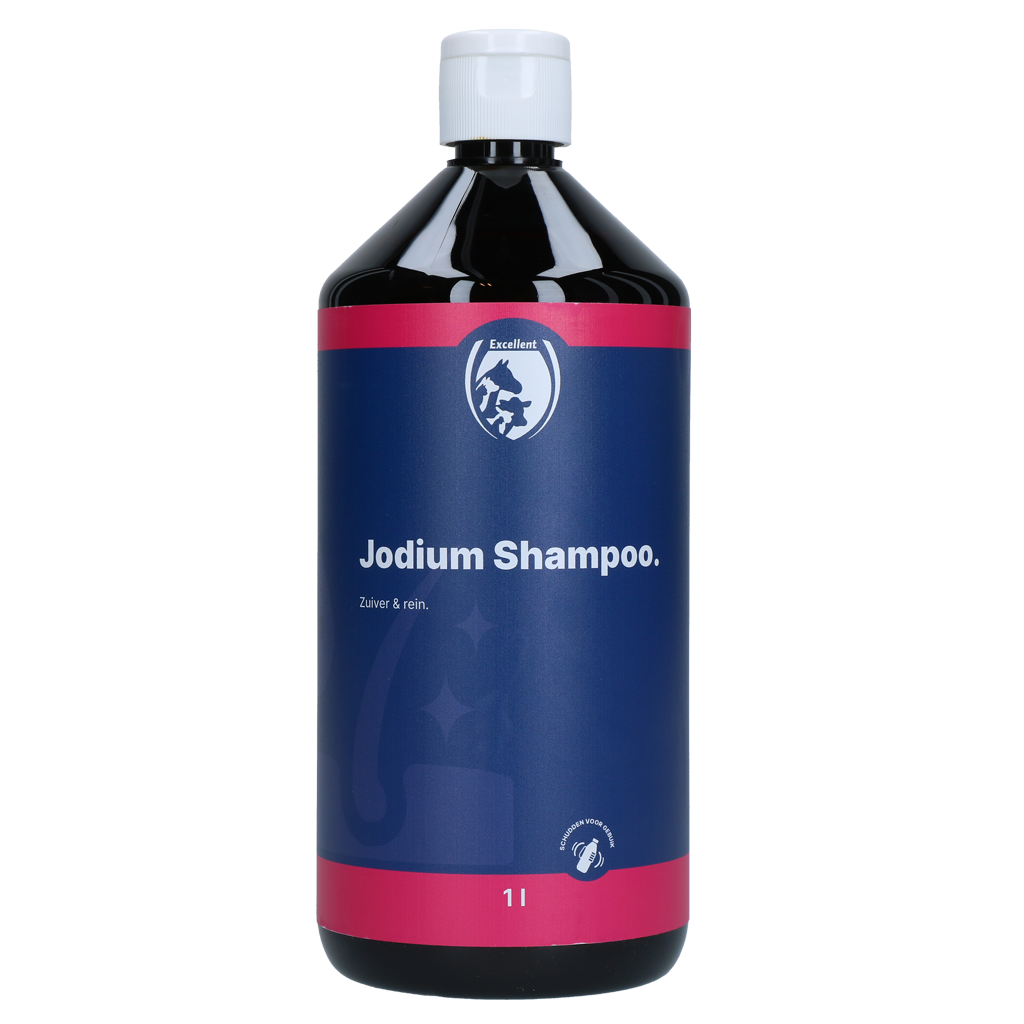 Excellent Jodium Shampoo 1 l - Voor het reinigen van vacht en huid