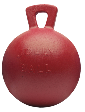 Jolly Ball Rood (geurloos) 25 cm - Speelbal voor Paarden