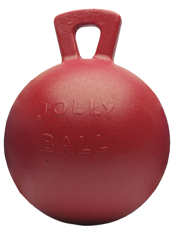 Jolly Ball Rood (geurloos) 25 cm - Speelbal voor Paarden - afbeelding 1