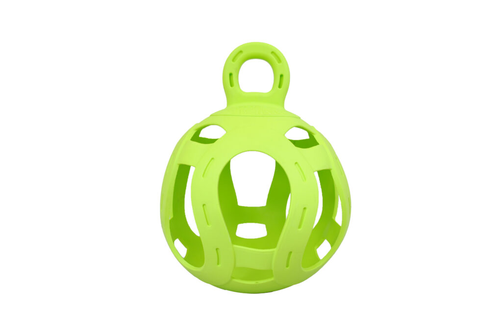Jolly Hay Ball Groen - Interactieve traktatiebal voor paarden - afbeelding 1