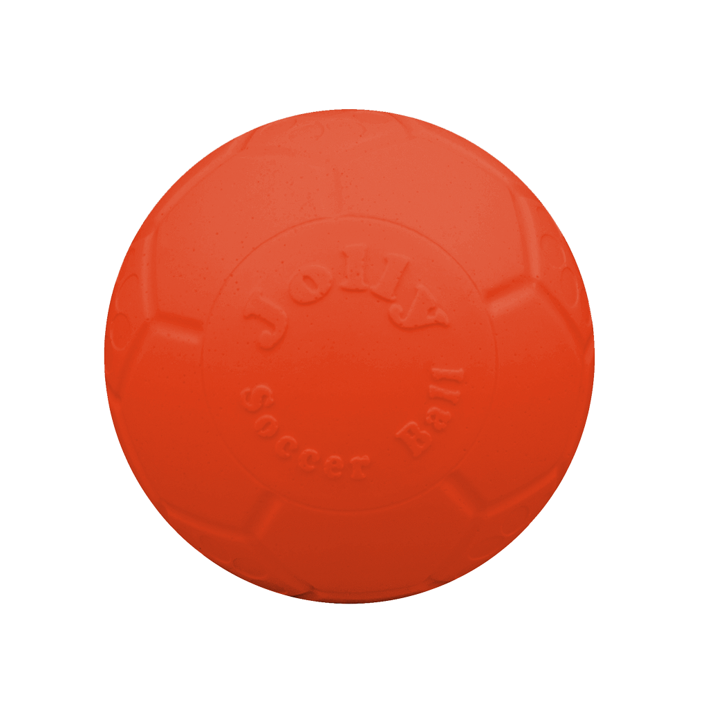 Jolly Mini Soccer Ball Oranje S (10 cm) - Hondenspeelgoed - afbeelding 1