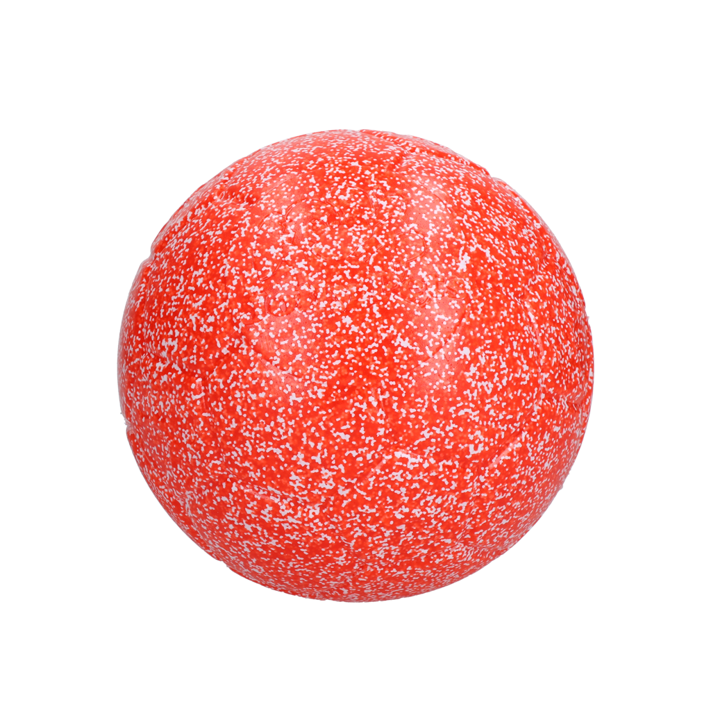Jolly Mini Soccer Ball Oranje/Wit S (10 cm) - Hondenspeeltje - afbeelding 1