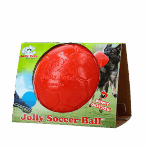 Jolly Soccer Ball Oranje S (15 cm) - Speelbal voor Honden