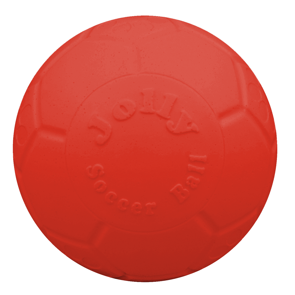 Jolly Soccer Ball Oranje S (15 cm) - Speelbal voor Honden - afbeelding 4