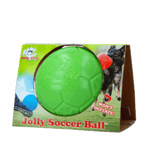 Jolly Soccer Ball Groen S (15 cm) - Speelbal voor Honden