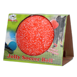 Jolly Soccer Ball Oranje/Wit S (15 cm) - Honden Speelbal