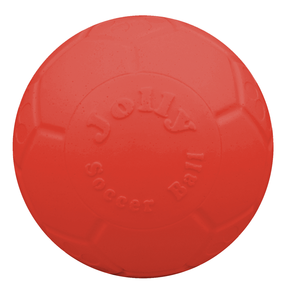 Jolly Soccer Ball Oranje L (20 cm) - Speelbal voor Honden - afbeelding 2