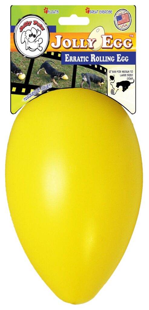 Jolly Egg Geel S (20 cm) - Speelgoed voor Honden - afbeelding 1