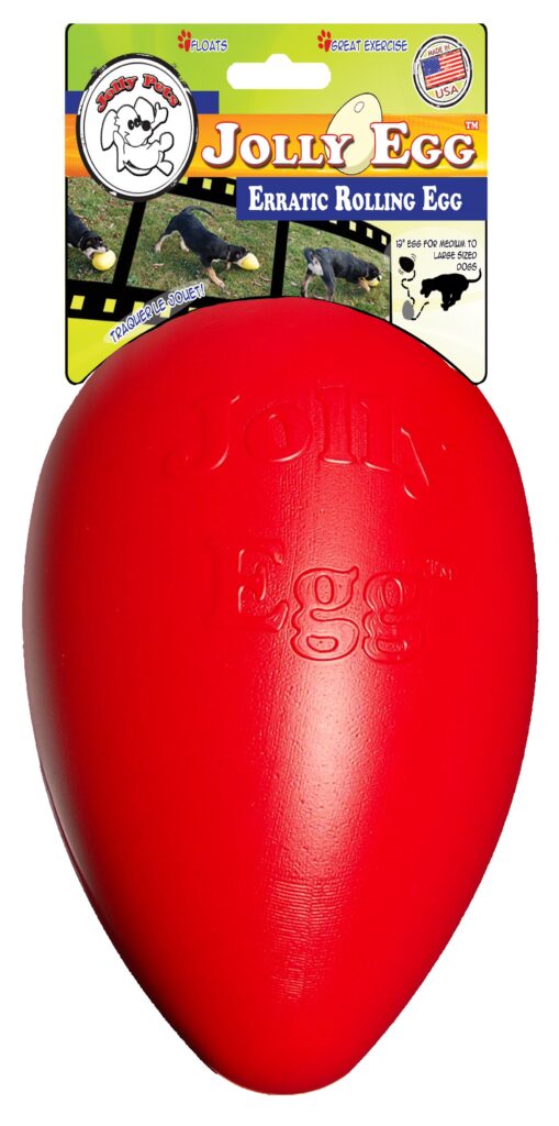 Jolly Egg Rood L (30 cm) - Speelgoed voor Honden - afbeelding 1