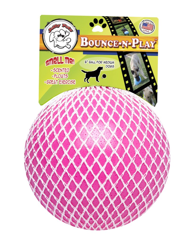Jolly Bounce-n Play Kauwgum S - 10 cm - Speelgoed voor Honden - afbeelding 2