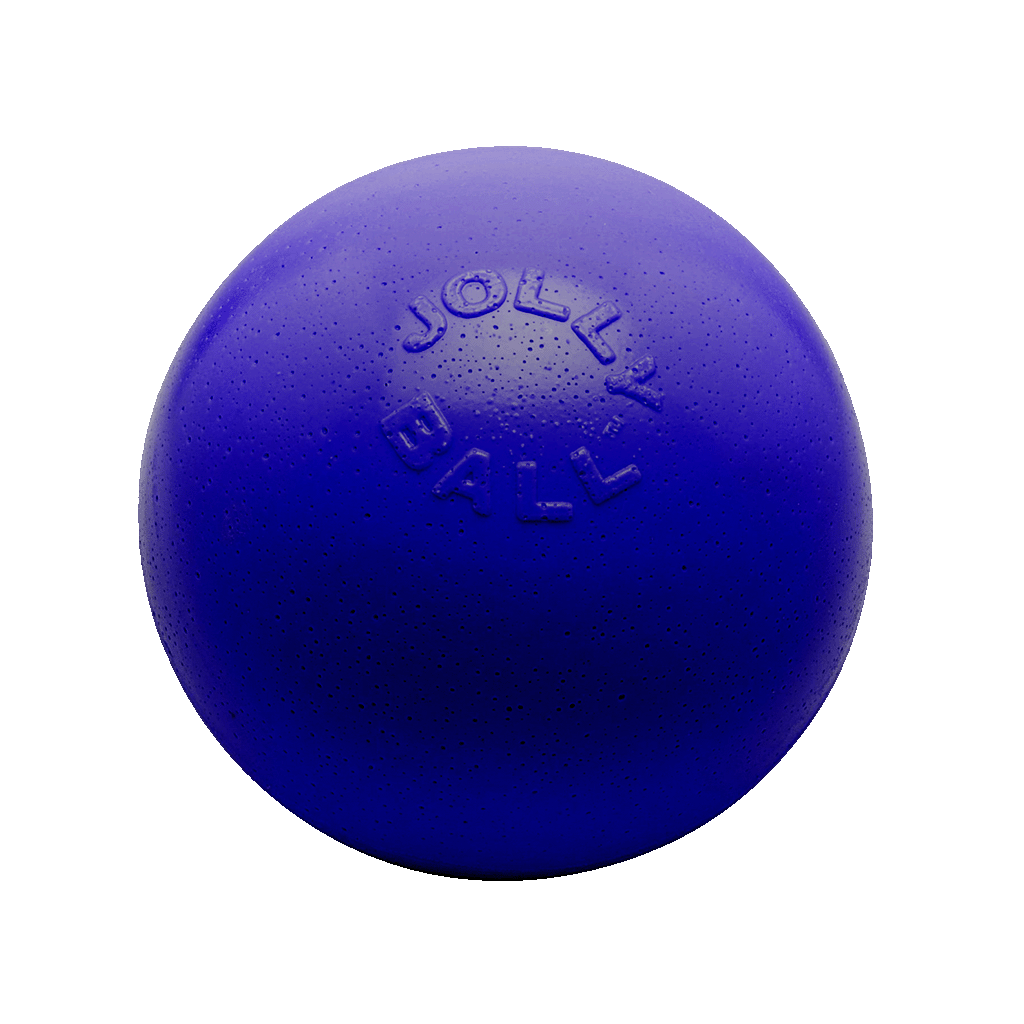 Jolly Bounce-n Play Blauw M (15 cm) - Stuiterbal voor honden - afbeelding 1