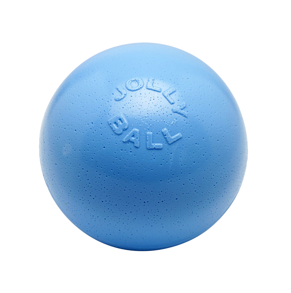 Jolly Bounce-n Play Bosbessen M (15 cm) - Stuiterbal voor Honden - afbeelding 1