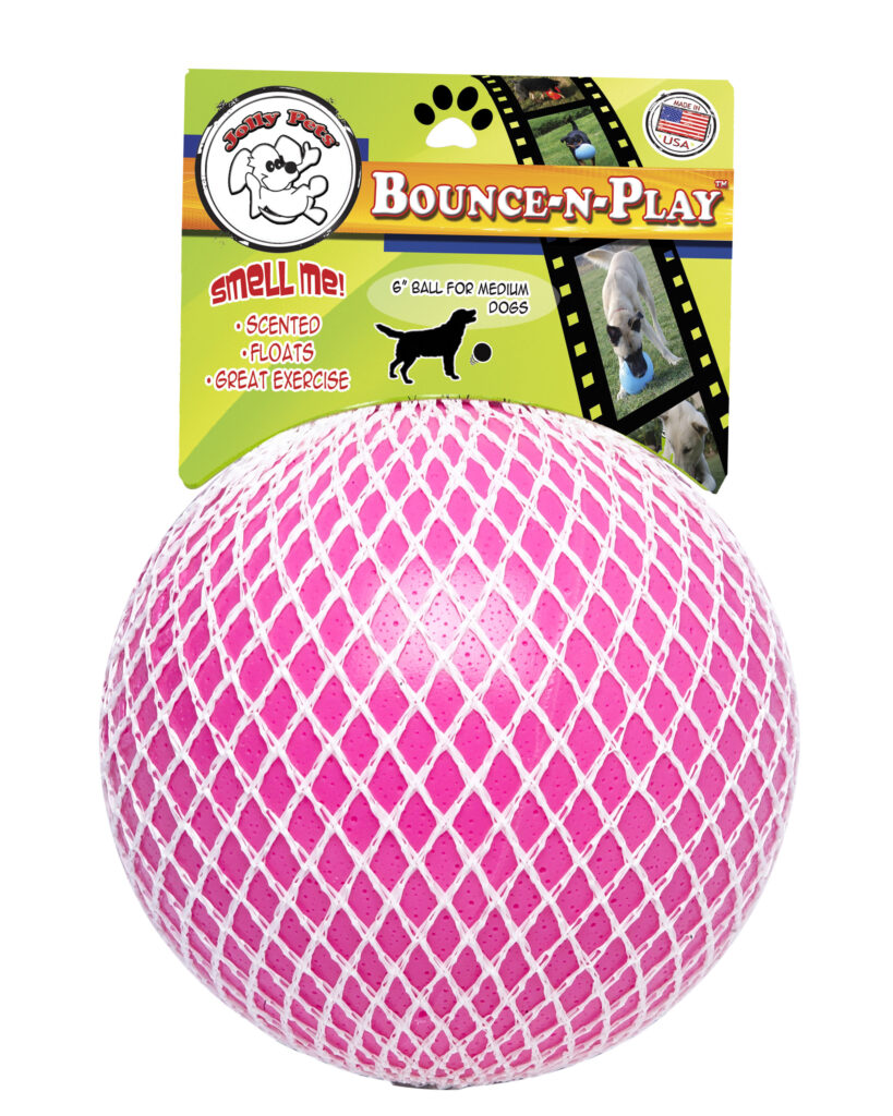 Jolly Bounce-n Play Kauwgum L (20 cm) - Stuiterbal voor Honden - afbeelding 3