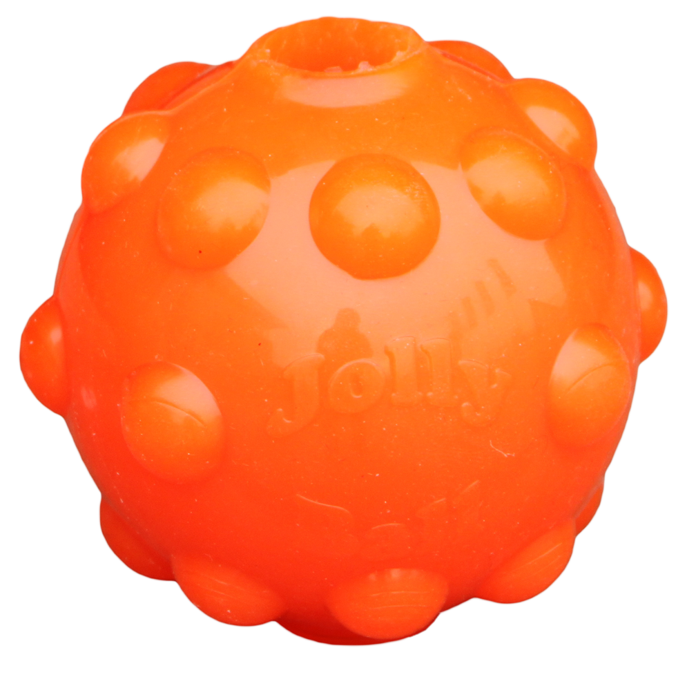 Jolly Jumper Oranje S (7,6 cm) - TPR rubberen stuiterbal - afbeelding 4