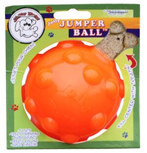 Jolly Jumper Oranje S (7,6 cm) - TPR rubberen stuiterbal