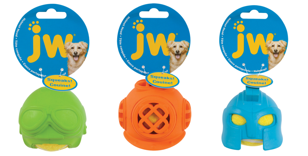 JW Helmet Heads Diver - Speelgoed voor Honden - afbeelding 3