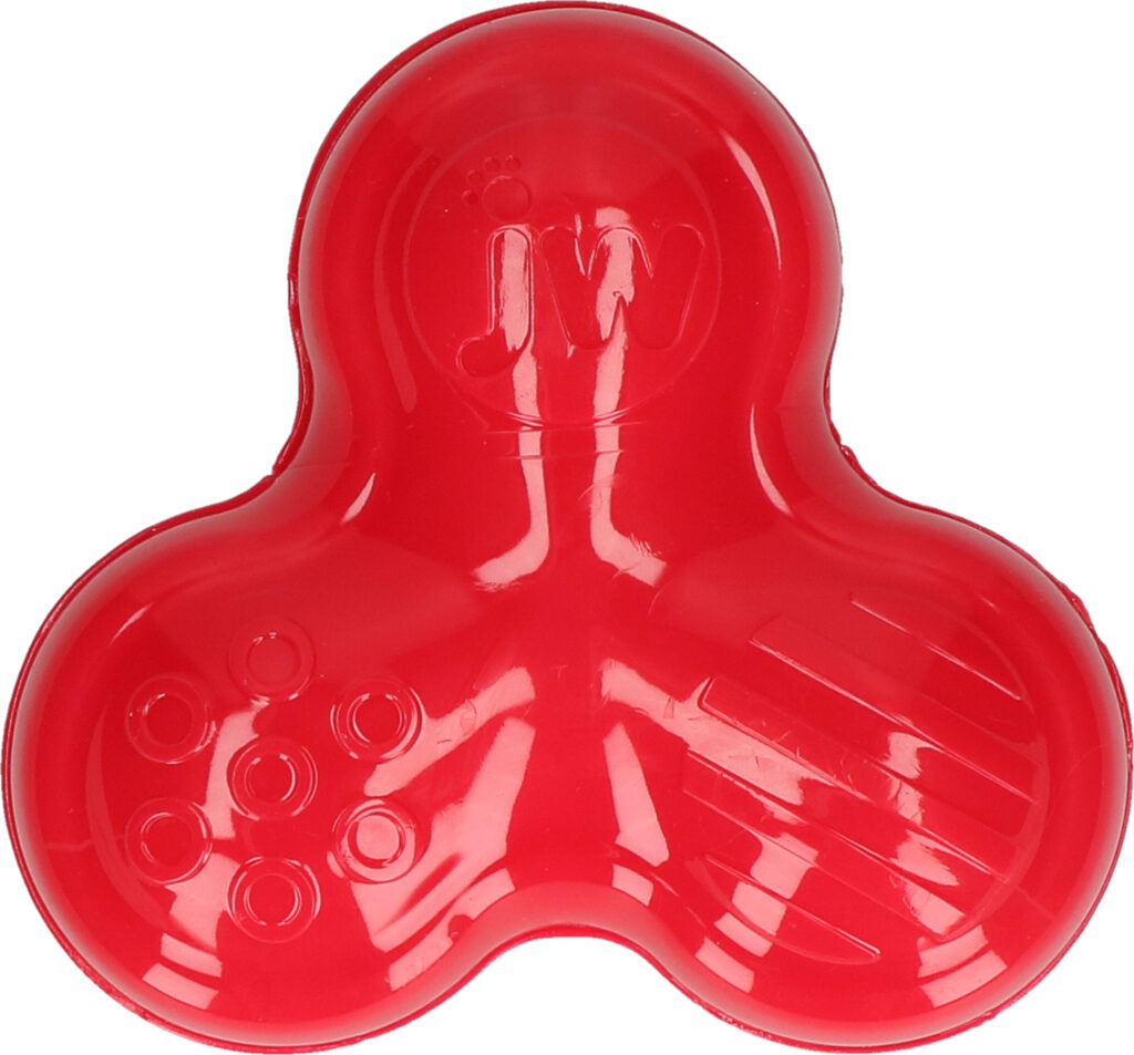 JW Symphony of Squeaks Rood - Speelgoed met 3 Geluiden voor Honden - afbeelding 2