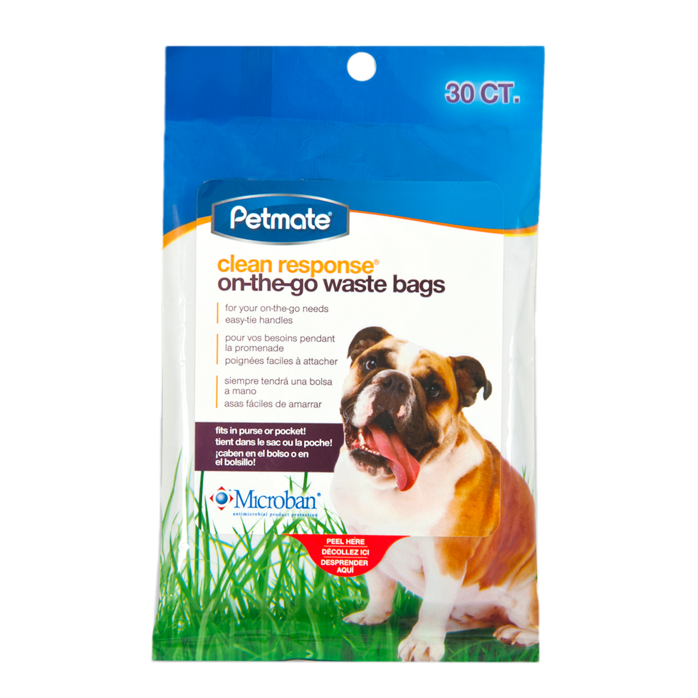 Petmate Clean Response on-the-go Waste Bags - 30 stuks