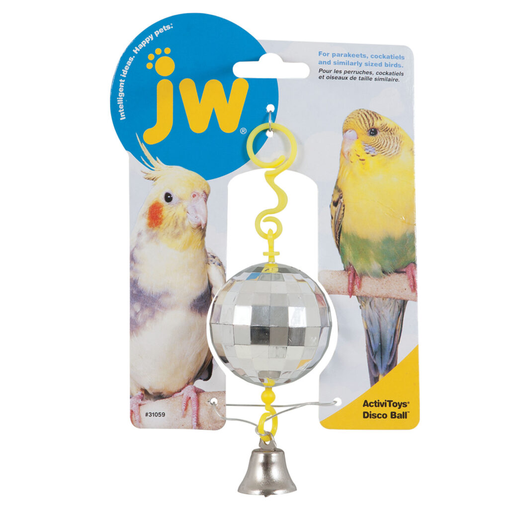 JW Activitoy Disco Ball voor Vogels - afbeelding 1