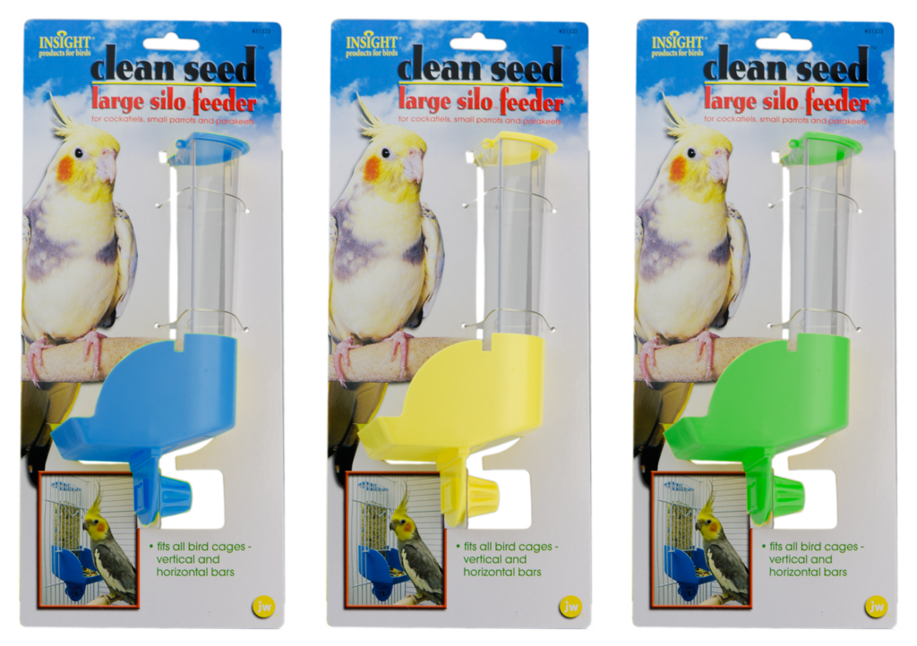 JW Insight Silo Feeder Large voor Parkieten en Papegaaien - 18 cm - afbeelding 1