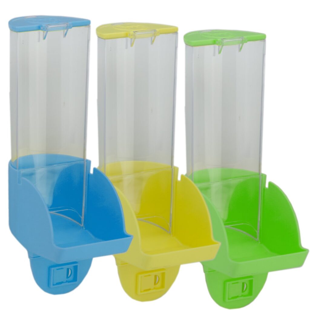 JW Insight Silo Feeder Large voor Parkieten en Papegaaien - 18 cm - afbeelding 2