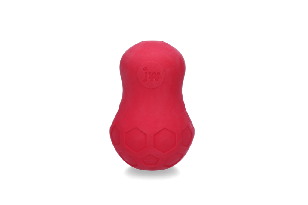 JW Tumble Teez Rood - M - Speelgoed voor Honden - afbeelding 2