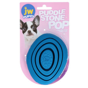 JW Puddle Stone Pop Puppy Teether - Kauwspeeltje voor Puppy