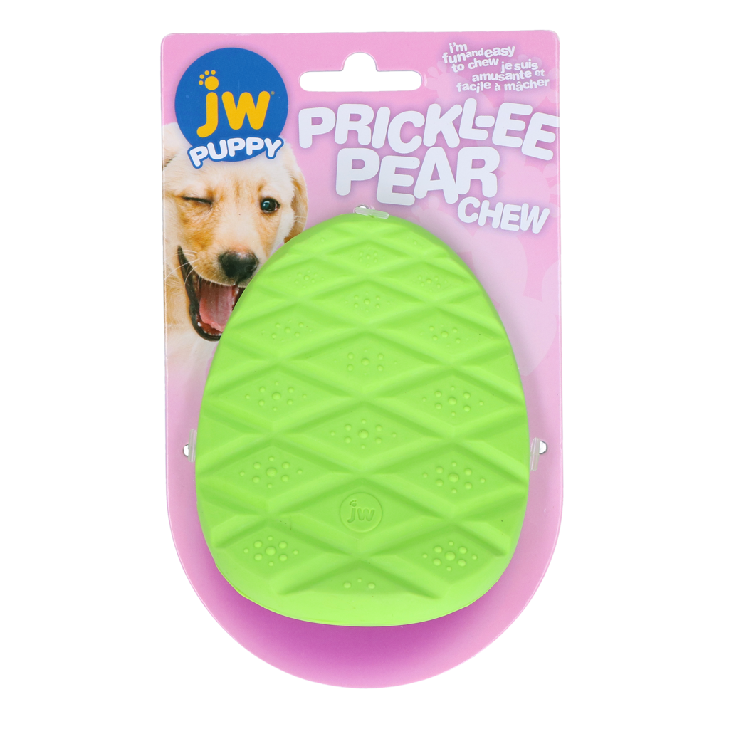 JW Puppy - Prickl-ee Pear Teether - Kauwspeeltje voor puppy's