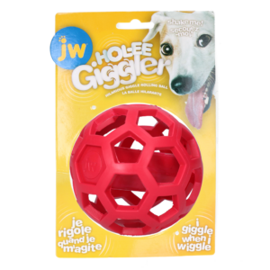 JW Hol-ee Giggler Speelgoedbal 11,5 cm voor Honden