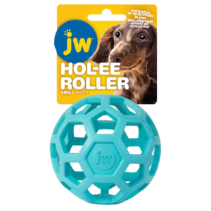 JW Hol-ee Roller Small Lichtblauw - Speelgoed voor Honden