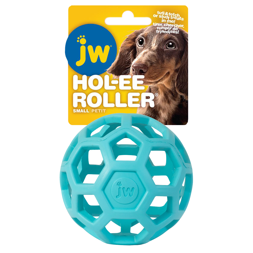 JW Hol-ee Roller Small Lichtblauw - Speelgoed voor Honden - afbeelding 1
