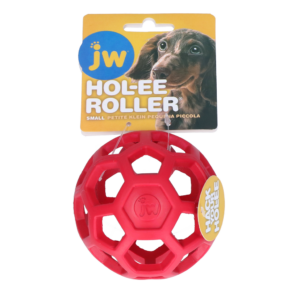 JW Hol-ee Roller Small Rood - Speelgoed voor Honden