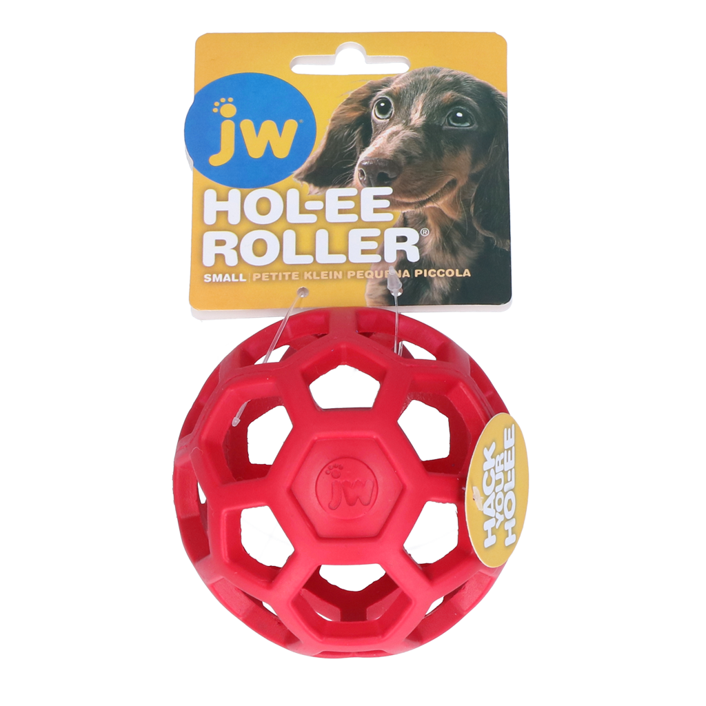 JW Hol-ee Roller Small Rood - Speelgoed voor Honden