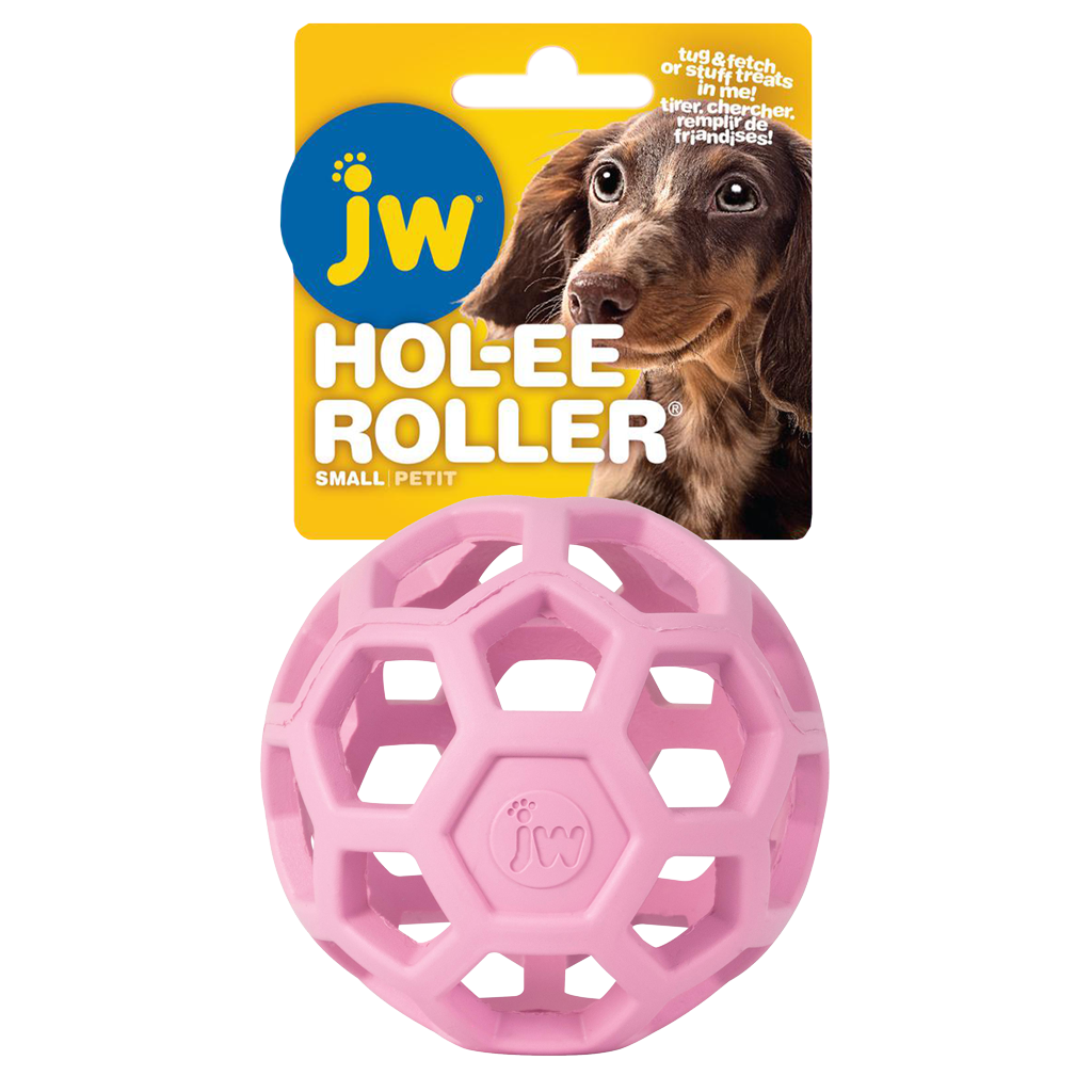 JW Hol-ee Roller Small Pink - Speelgoed voor Honden - afbeelding 1
