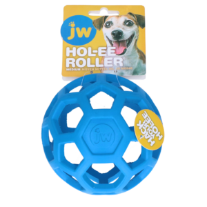 JW Hol-ee Roller Medium Blue - Speelgoed voor Honden