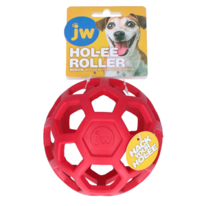 JW Hol-ee Roller Medium Rood - Speelgoed voor Honden