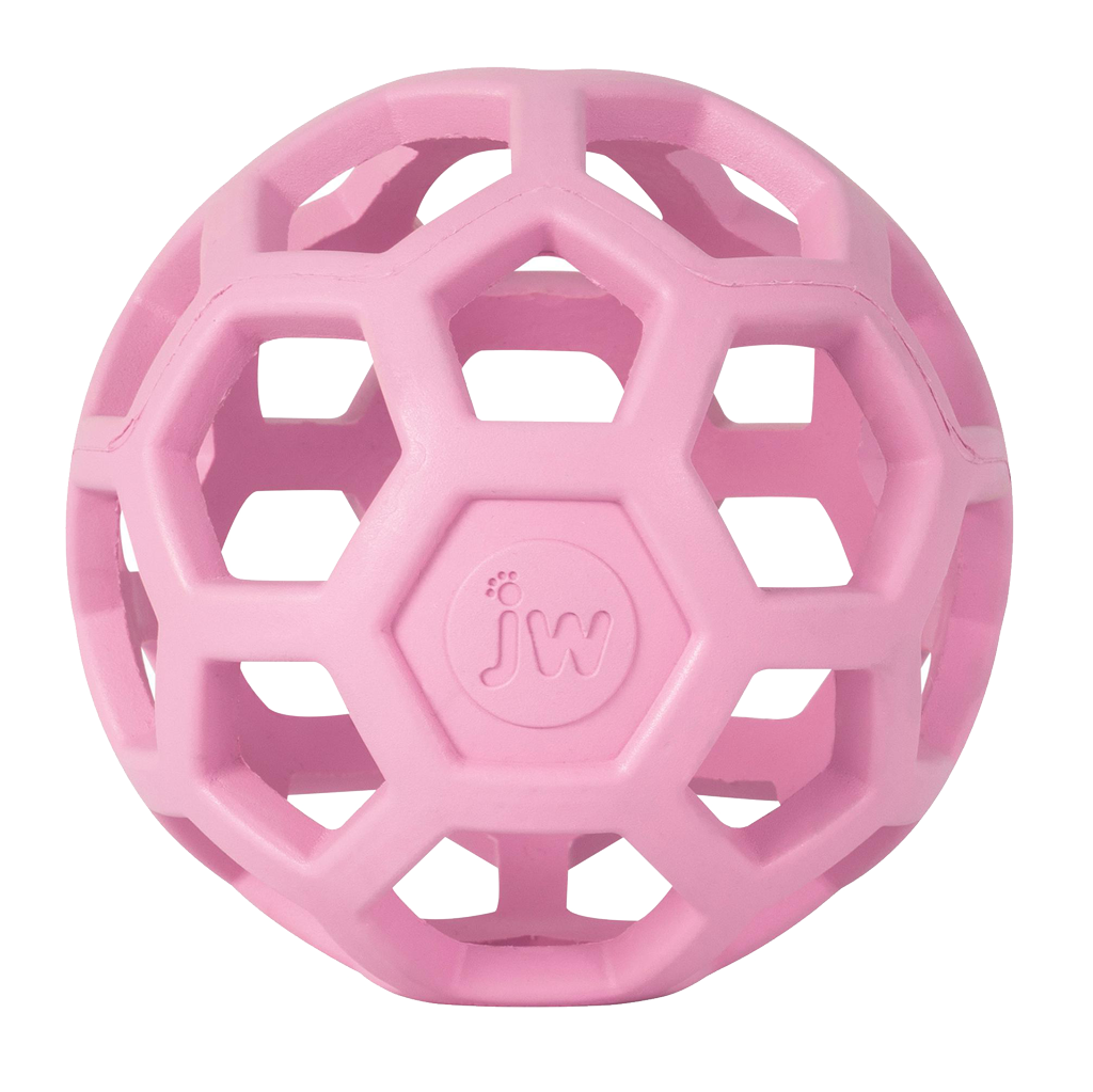 JW Hol-ee Roller Medium Pink - Speelgoed voor Honden - afbeelding 2