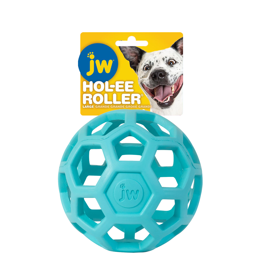 JW Hol-ee Roller Large Lichtblauw - Speelgoed voor Honden - afbeelding 1