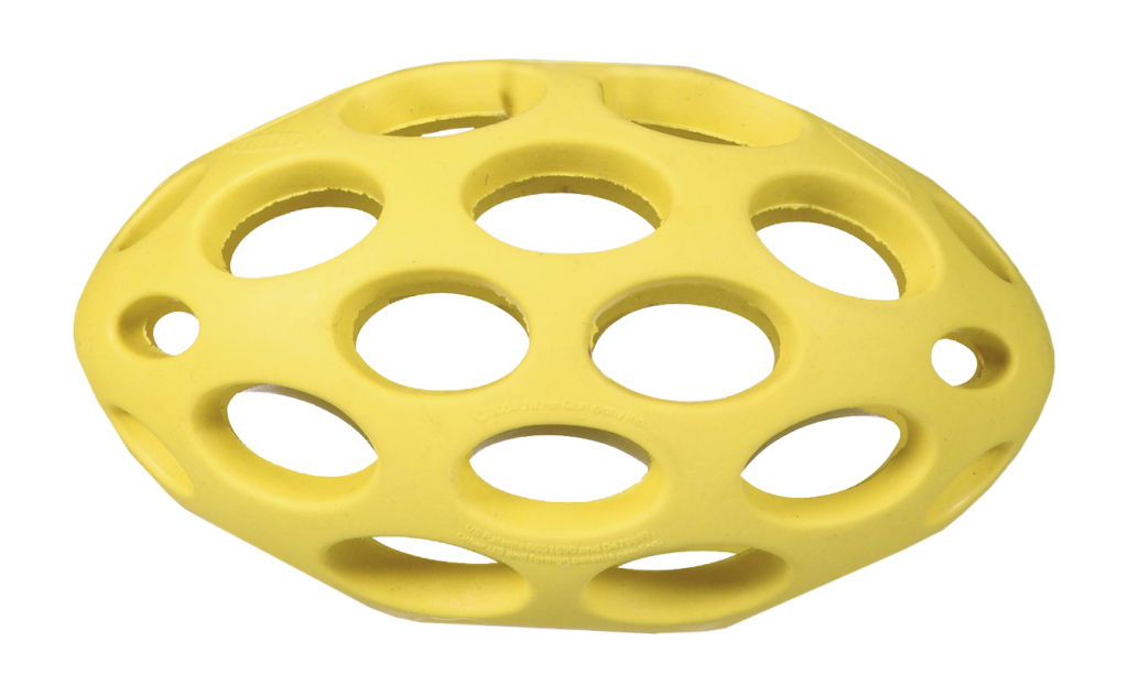 JW Hol-ee Football Mini - Speelgoed voor Honden van Natuurlijk Rubber - afbeelding 2