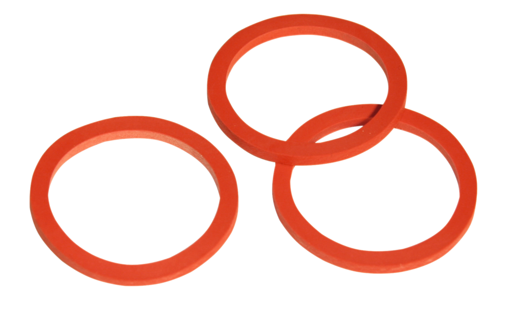 Kalveremmer afdichtring rood - Merkloos