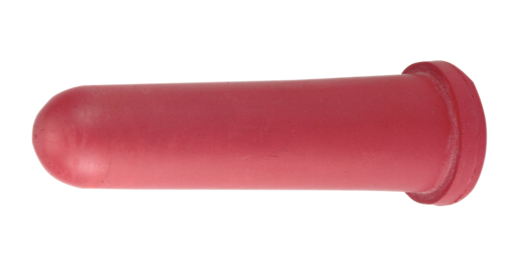 Kalveremmer speen 'super' 100 mm Rood - afbeelding 1