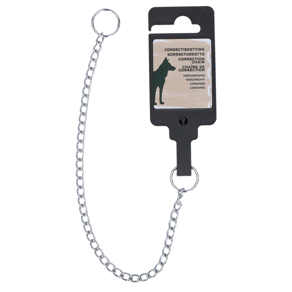 Correctieketting Verchroomd 1,6 x 300 mm - Hofman Animal Care