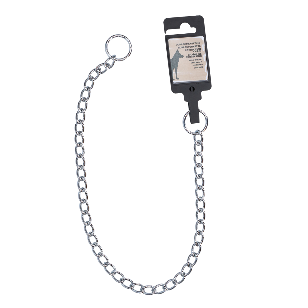 Correctieketting Verchroomd 3 x 550 mm - Hofman Animal Care - afbeelding 1