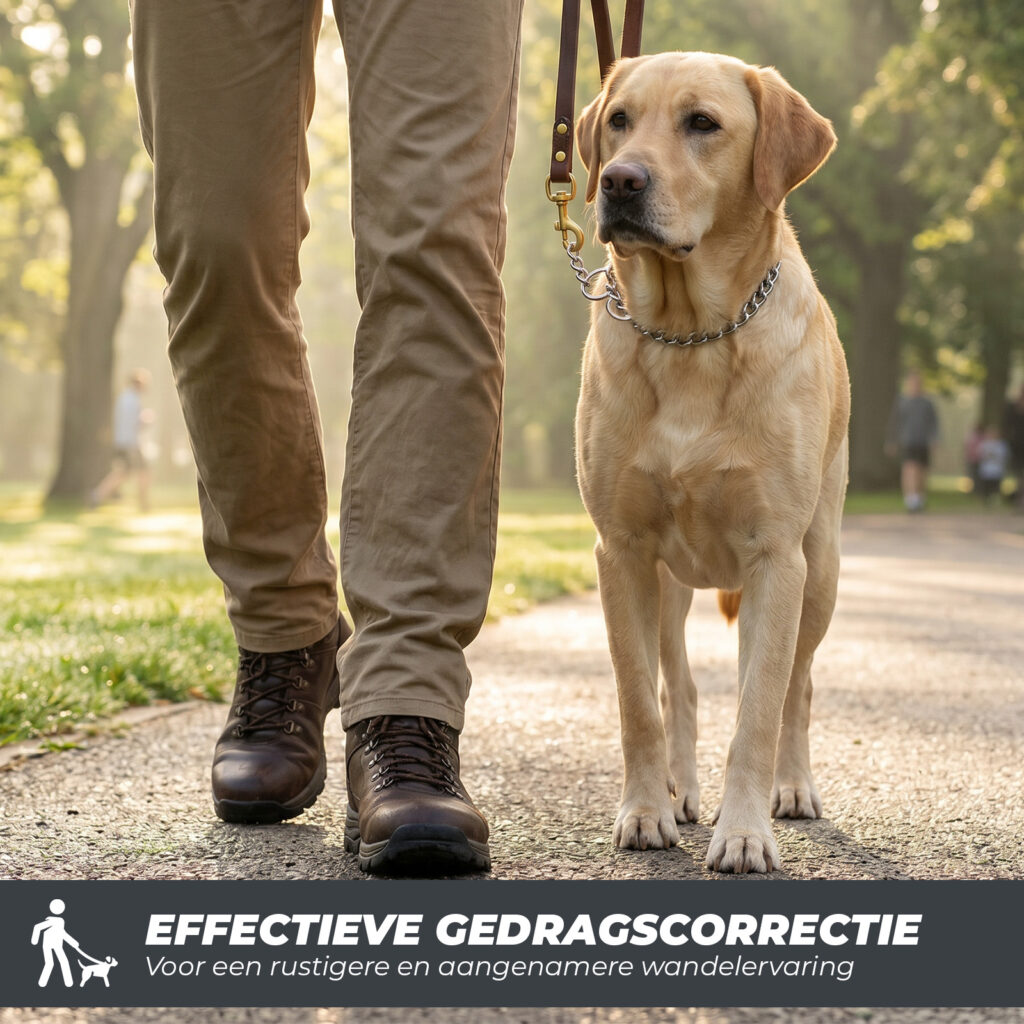 Correctieketting Verchroomd 3 x 550 mm - Hofman Animal Care - afbeelding 3