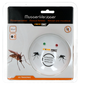 Knock Pest Muggenverjager 30m2 - Ultrasone Muggenbestrijding